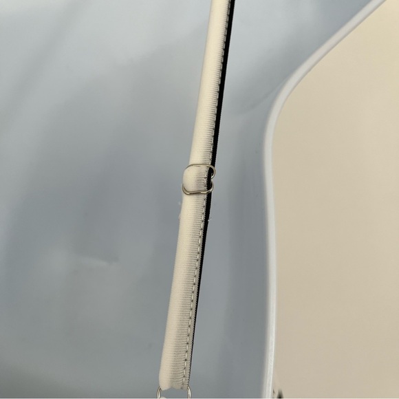 CUPSHE White Black Stripe Scoop Neck Sleeveless Maxi Dress Coverup - Picture 6 of 16